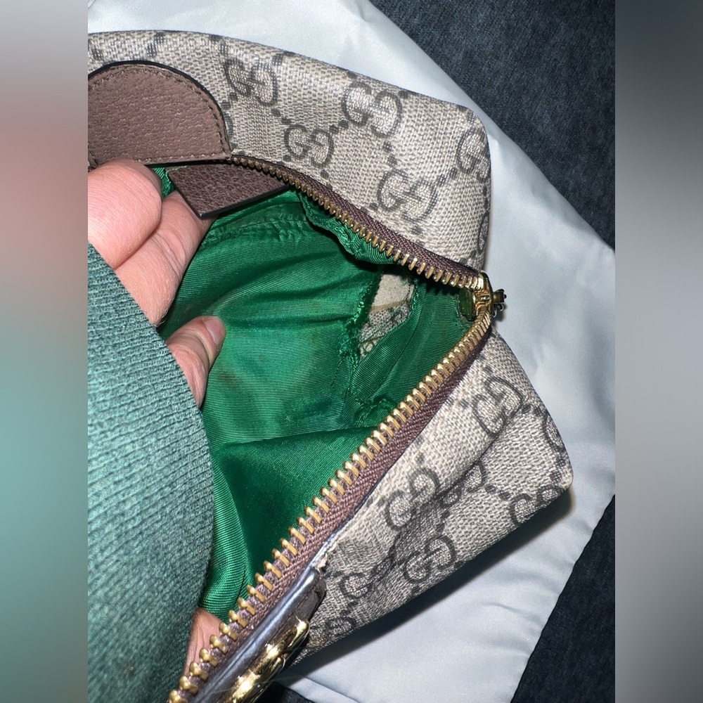 SOLD ‼️ Gucci Ophidia GG Coated Canvas Cosmetic Pouch - Picture 11 of 14